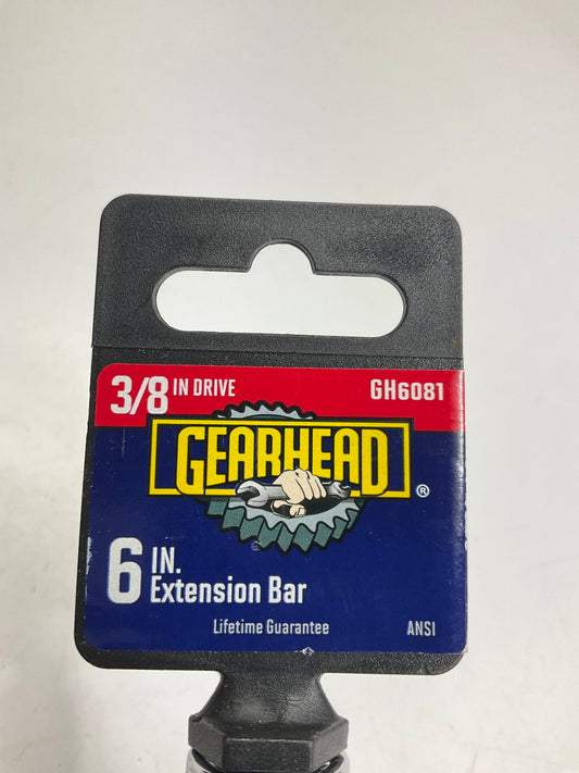 Gearhead GH6081 3/8'' Drive, 6'' Extension Bar