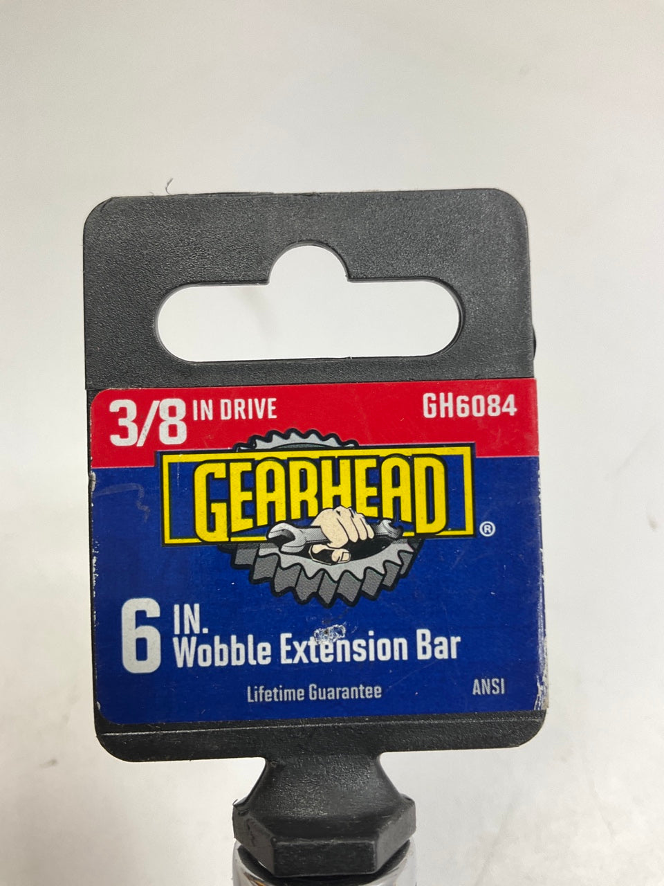 Gearhead GH6081 3/8'' Drive 6'' Wobble Extension Bar