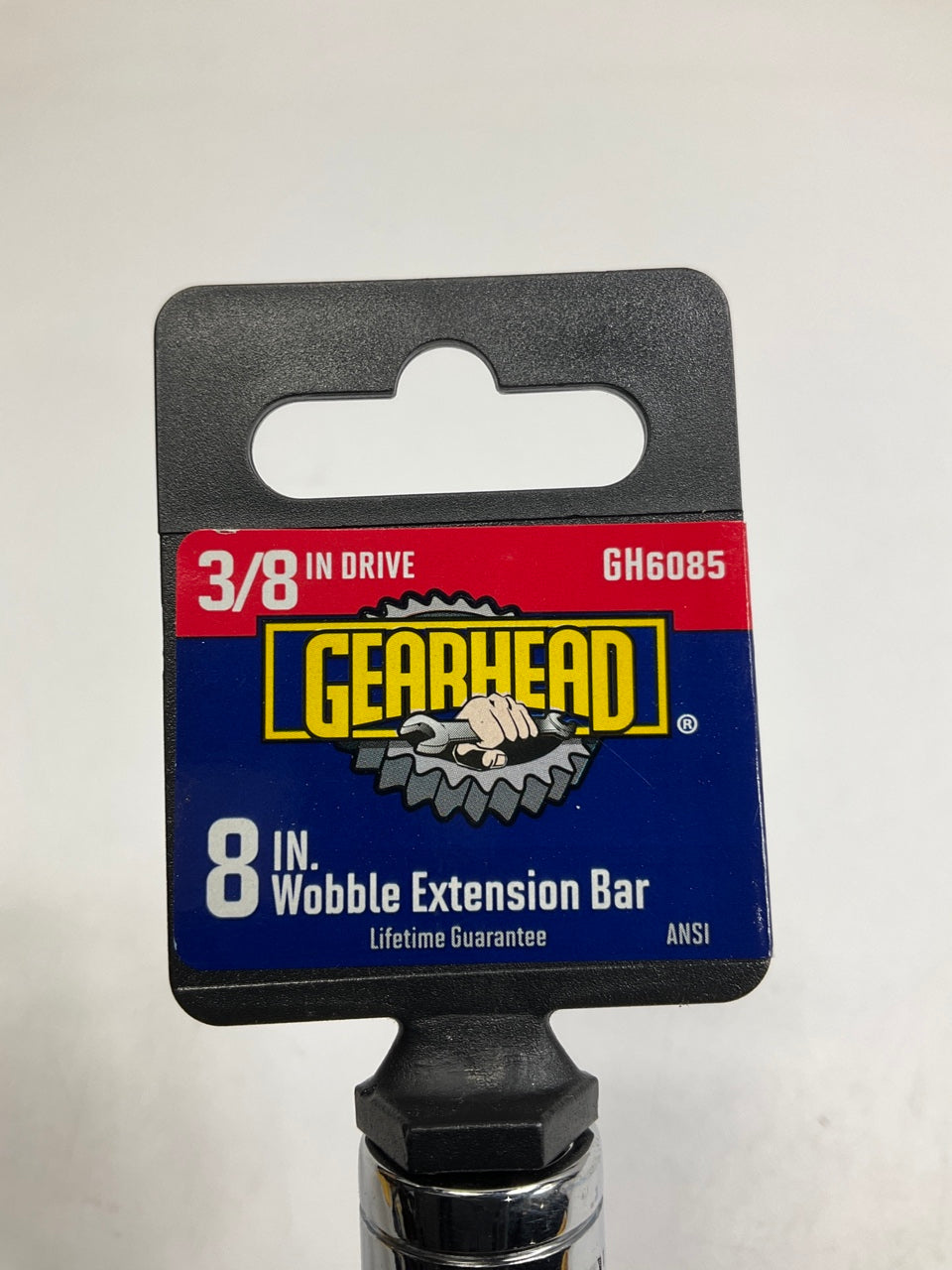 Gearhead GH6085 3/8'' Drive 8'' Wobble Extension Bar