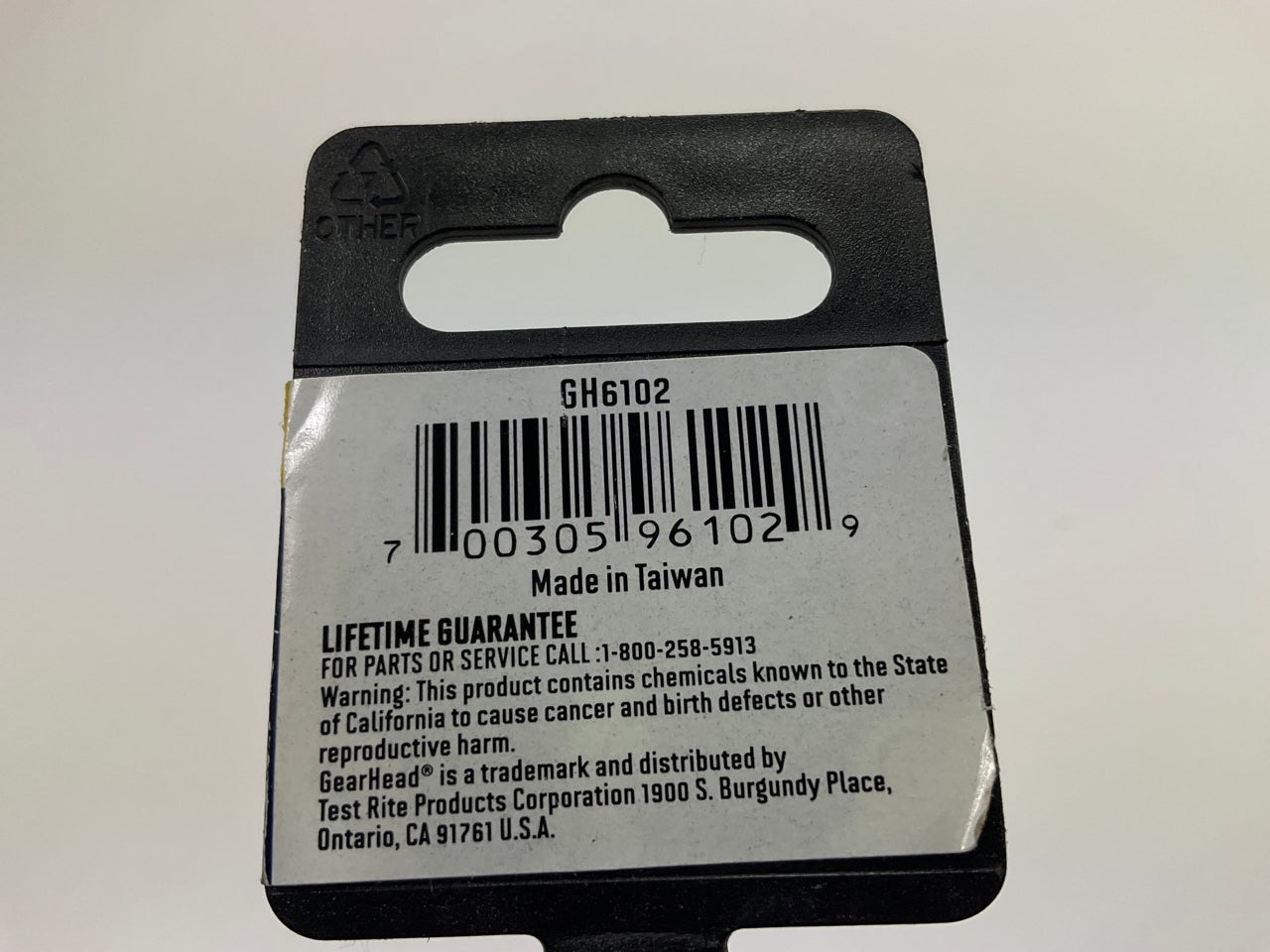 Gearhead GH6102 1/2'' Drive X 10'' Extension Bar