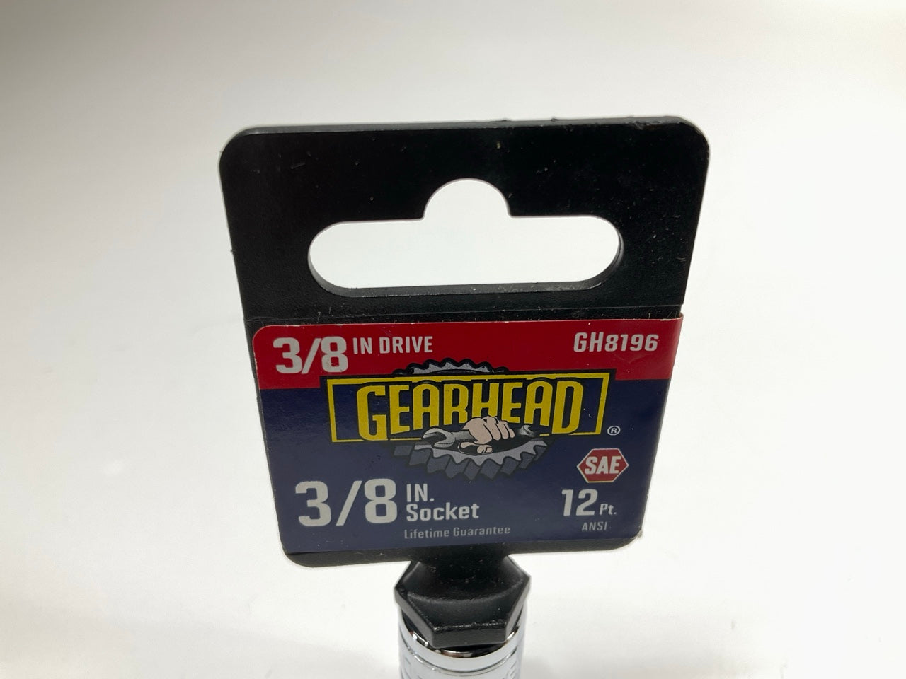 Gearhead GH8196 3/8'' Drive, 12 Point, 3/8'' Socket