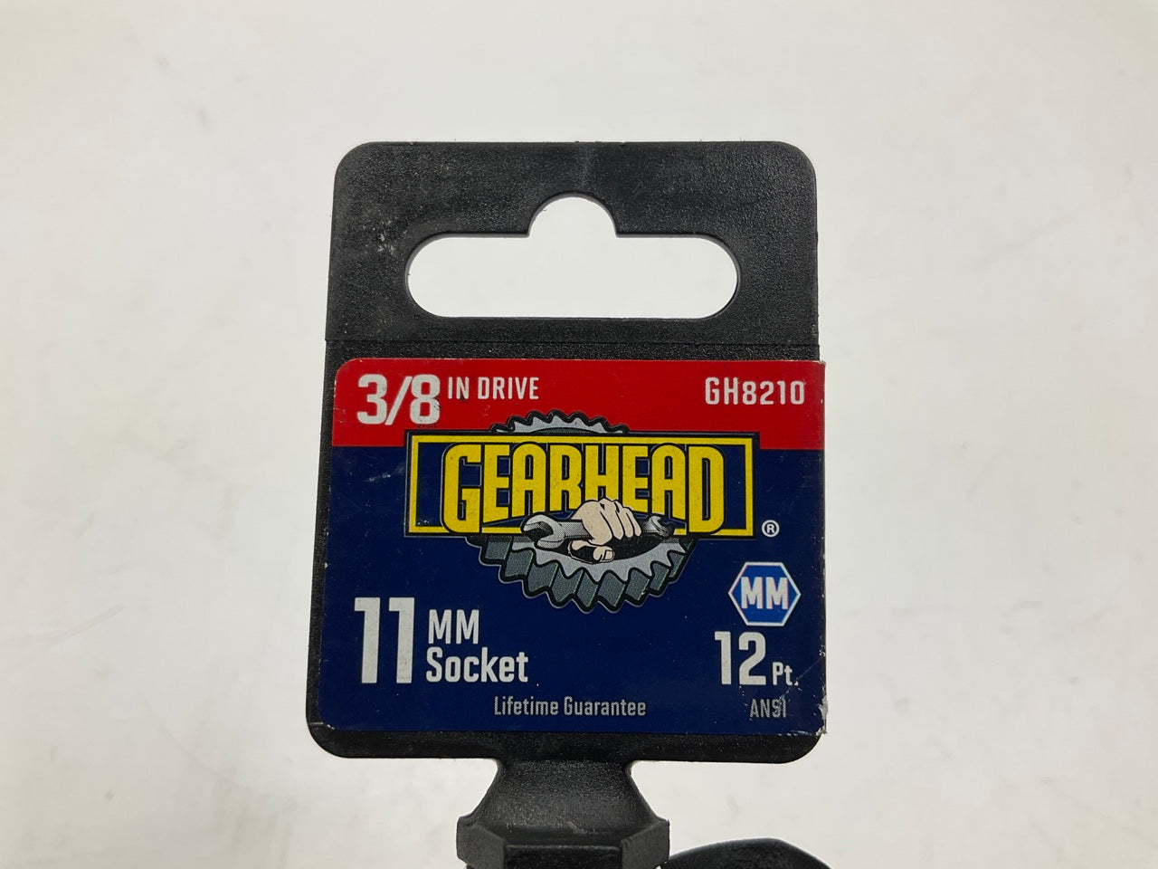 Gearhead GH8210 3/8'' Drive, 12 Point, 11MM Metric Socket