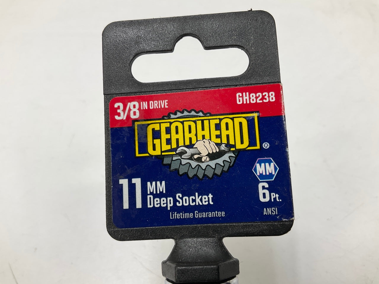 Gearhead GH8238 3/8'' Drive, 6 Point, 11MM Deep Metric Socket