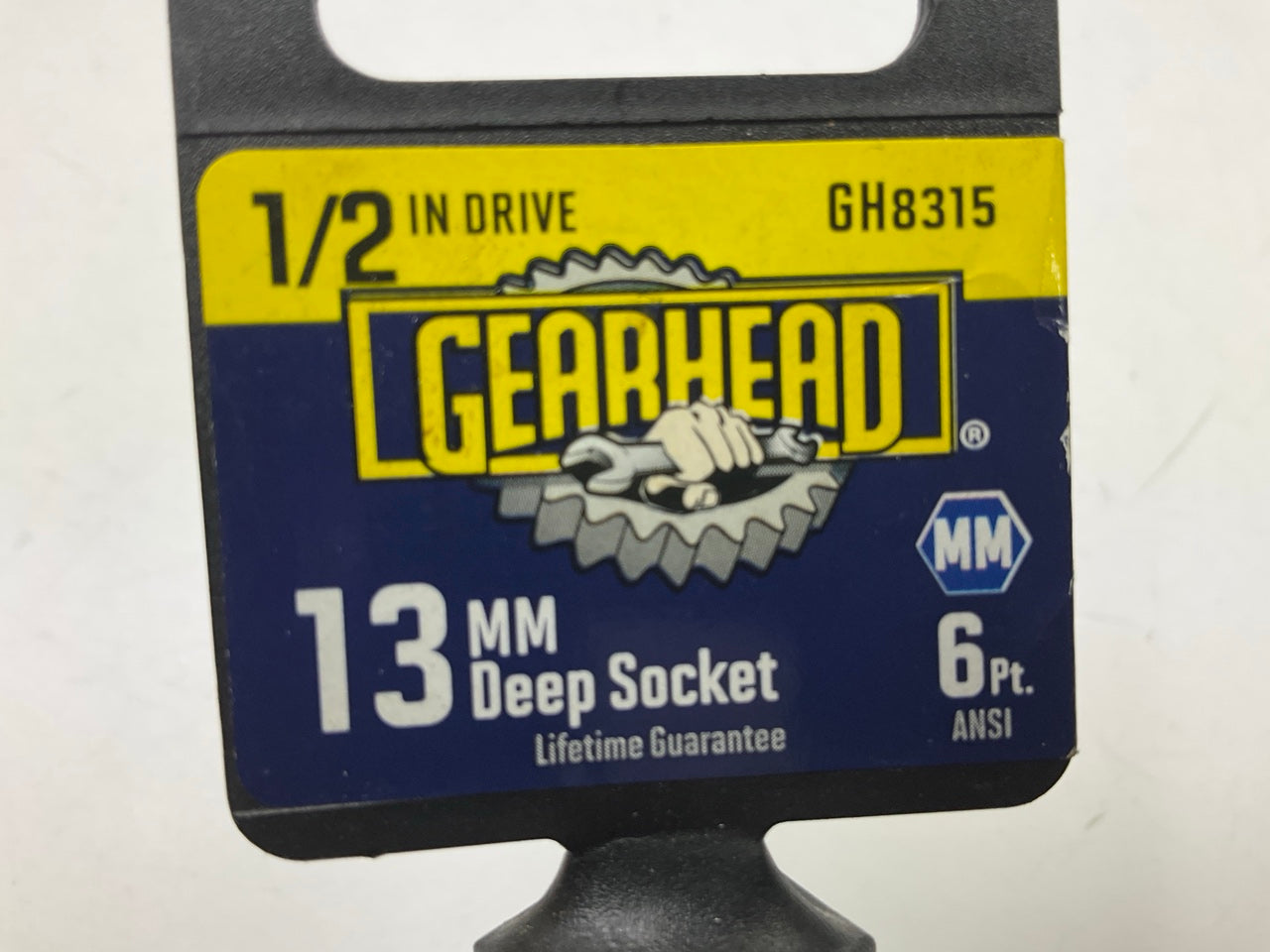 Gearhead GH8315 1/2'' Drive X 13mm Deep 6 Point Socket