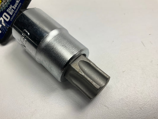 Gearhead GH8365 T-70 Star Bit Socket, 1/2'' Drive