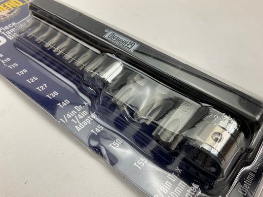 Gearhead GH8370 Tamper Resistant Bit Set, 13-Piece