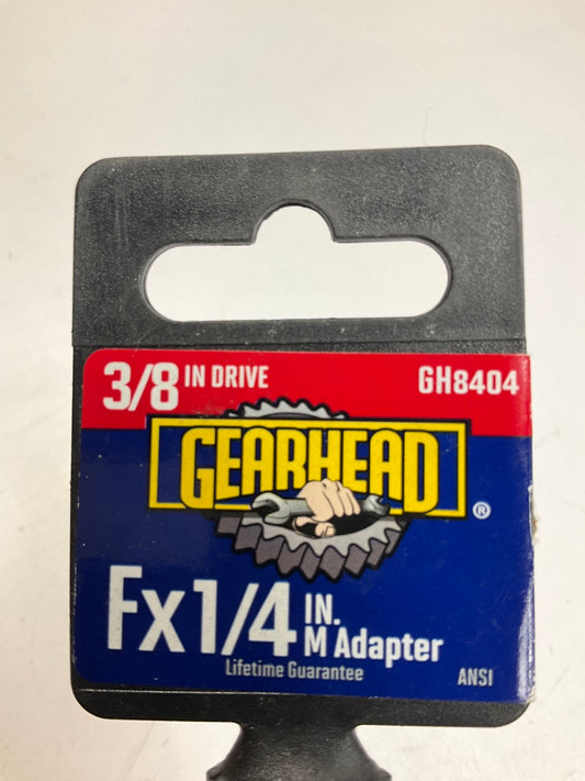 Gearhead GH8404 Female 3/8'' To Male 1/4'' Socket Drive Adapter