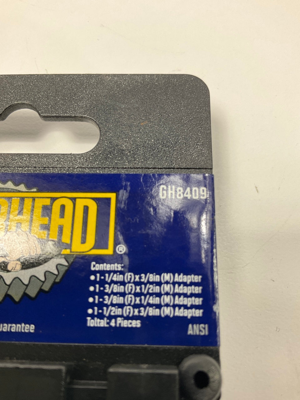 Gearhead GH6409 Adapter Set 1/4'' To 3/8'', 3/8'' To 1/2'', 3/8'' To 1/4'', 1/2 To 3/8