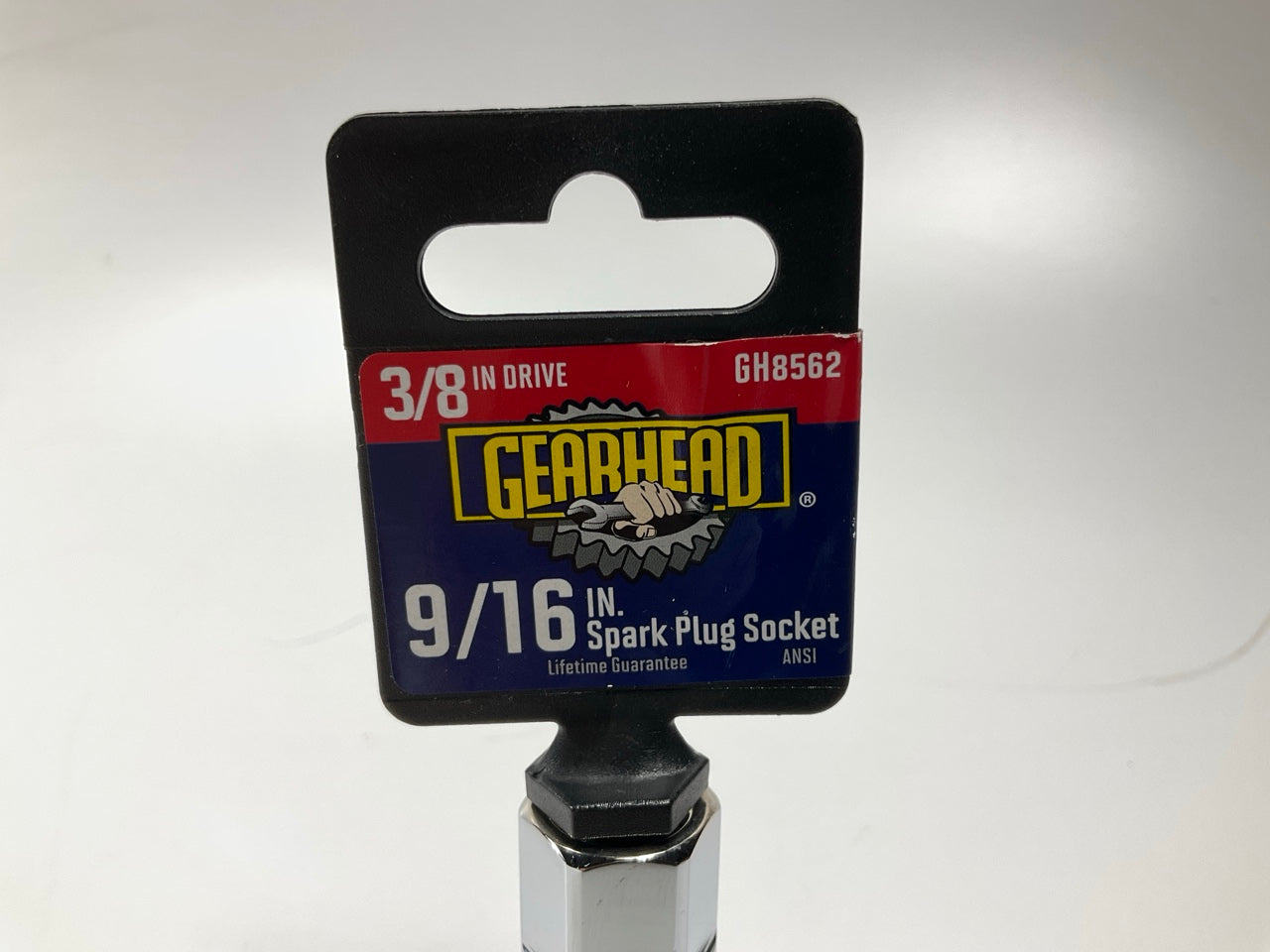 Gearhead GH8562 3/8'' Drive, 9/16'' Spark Plug Socket