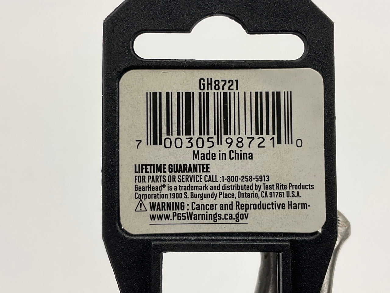 Gearhead GH8721 11'' Long Nose Hose Jaw Pliers