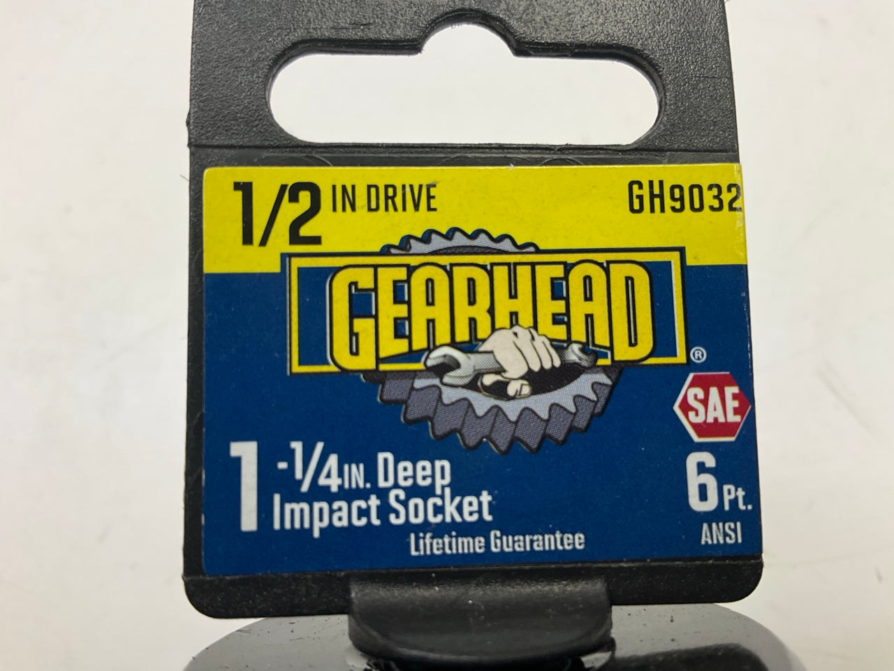 Gearhead GH9032 1/2'' Drive X 1-1/4'' Deep, 6 PT Impact Socket