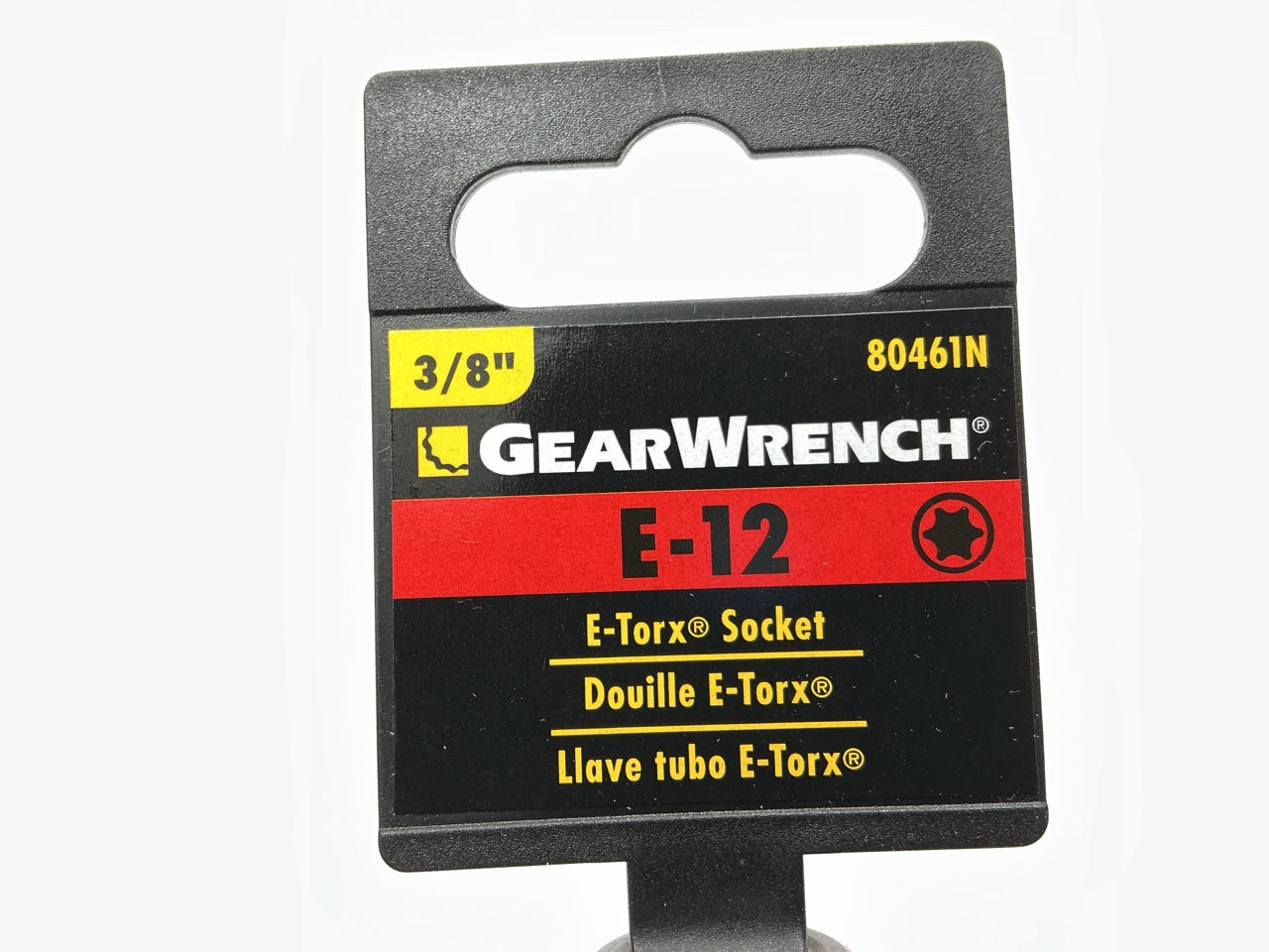 Gearwrench 80461 3/8'' Drive External Torx Socket E12