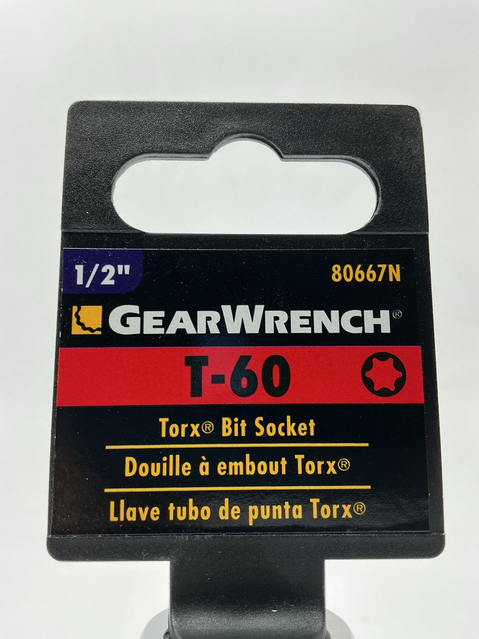 Gearwrench 80667 1/2'' Drive Torx Bit Socket T60