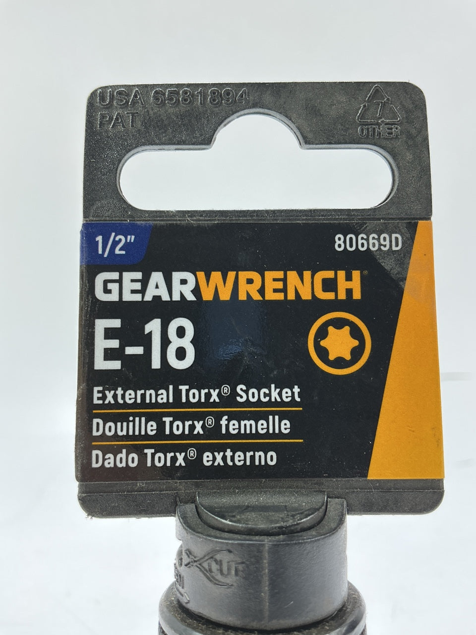 Gearwrench 80669D 1/2'' Drive External Torx Socket