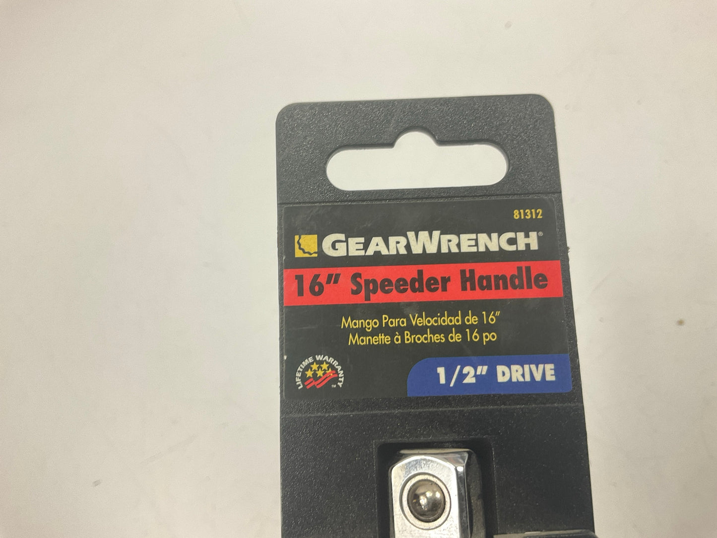 Gearwrench 81312 16'' Speeder Handle, 1/2'' Drive