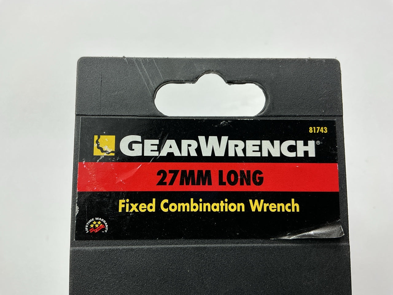 Gearwrench 81743 27mm 12 Point Long Pattern Combination Wrench