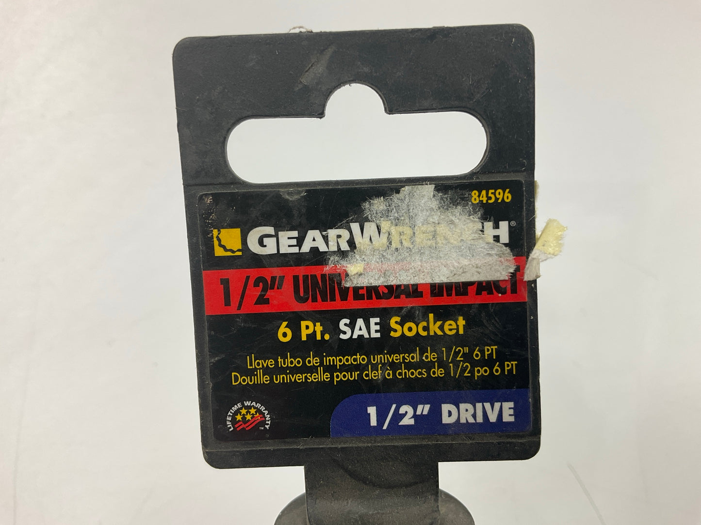 Gearwrench 84596 1/2'' Universal Impact Socket , 1/2'' Drive . 6 Point SAE