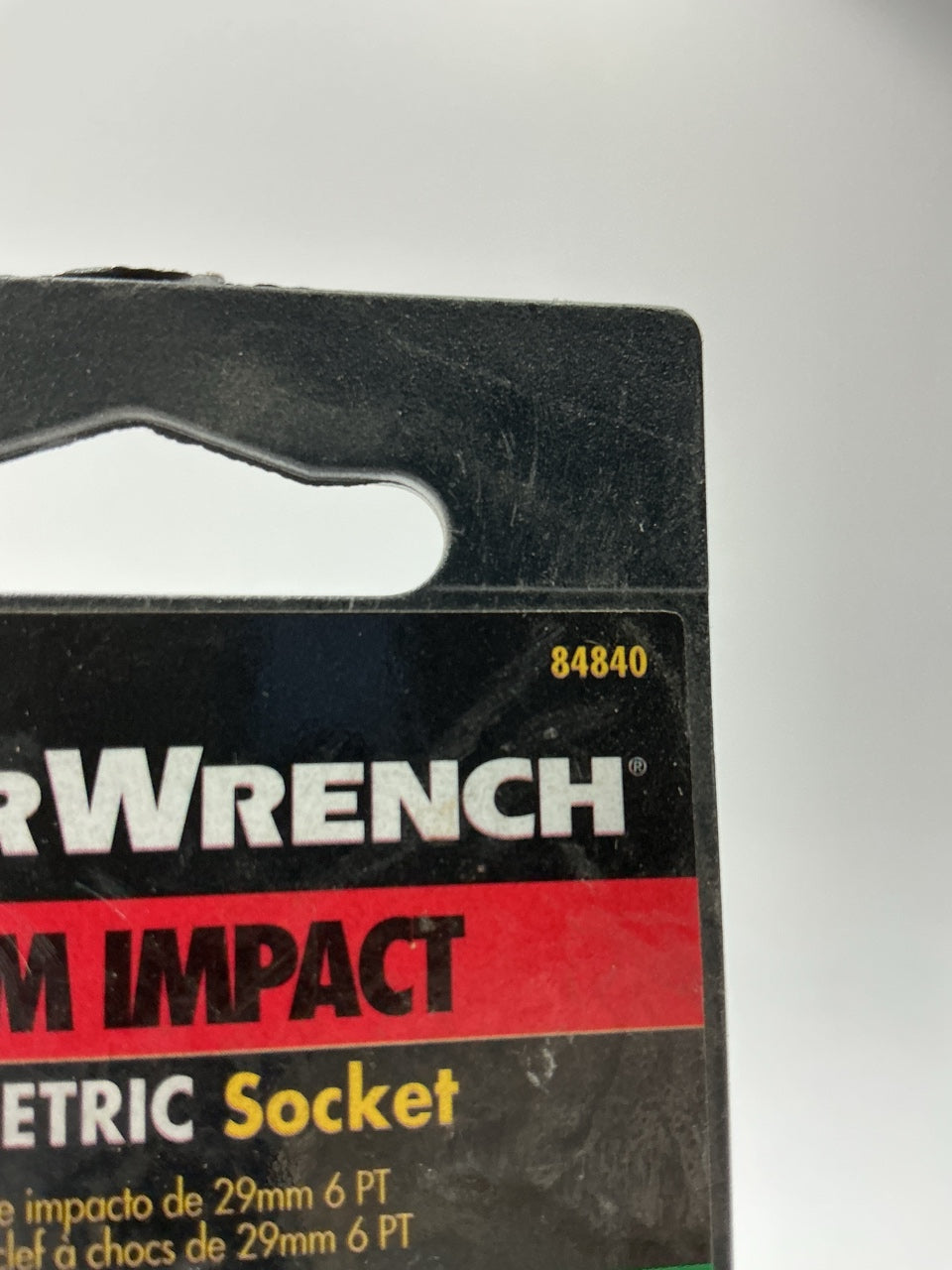 Gearwrench 84840 3/4'' Drive 6 Point Standard Impact Metric Socket 29mm