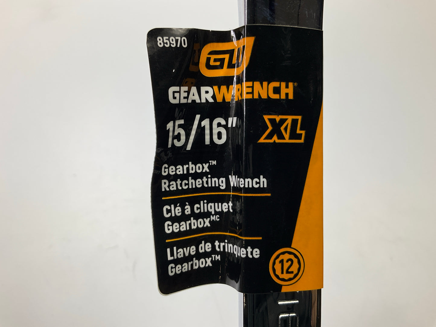 Gearwrench 85970 15/16 72-Tooth 12 Point XL GearBox Double Box Ratcheting Wrench