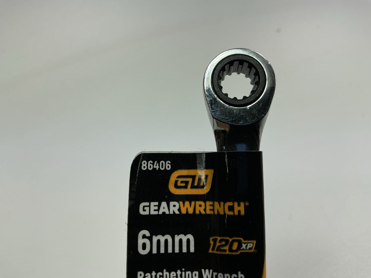 Gearwrench 86406 6mm 120XP Universal Spline XL Ratcheting Combination Wrench