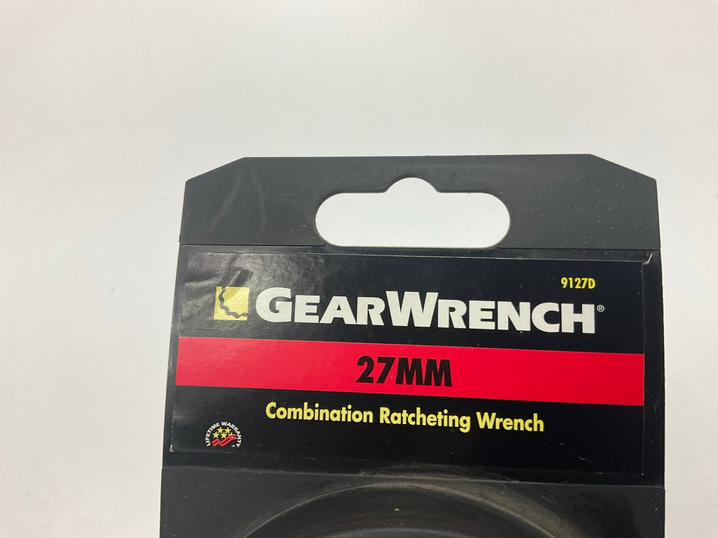 Gearwrench 9127D 27mm 12-Point Straight Head 72-Teeth Ratchet Combination Wrench