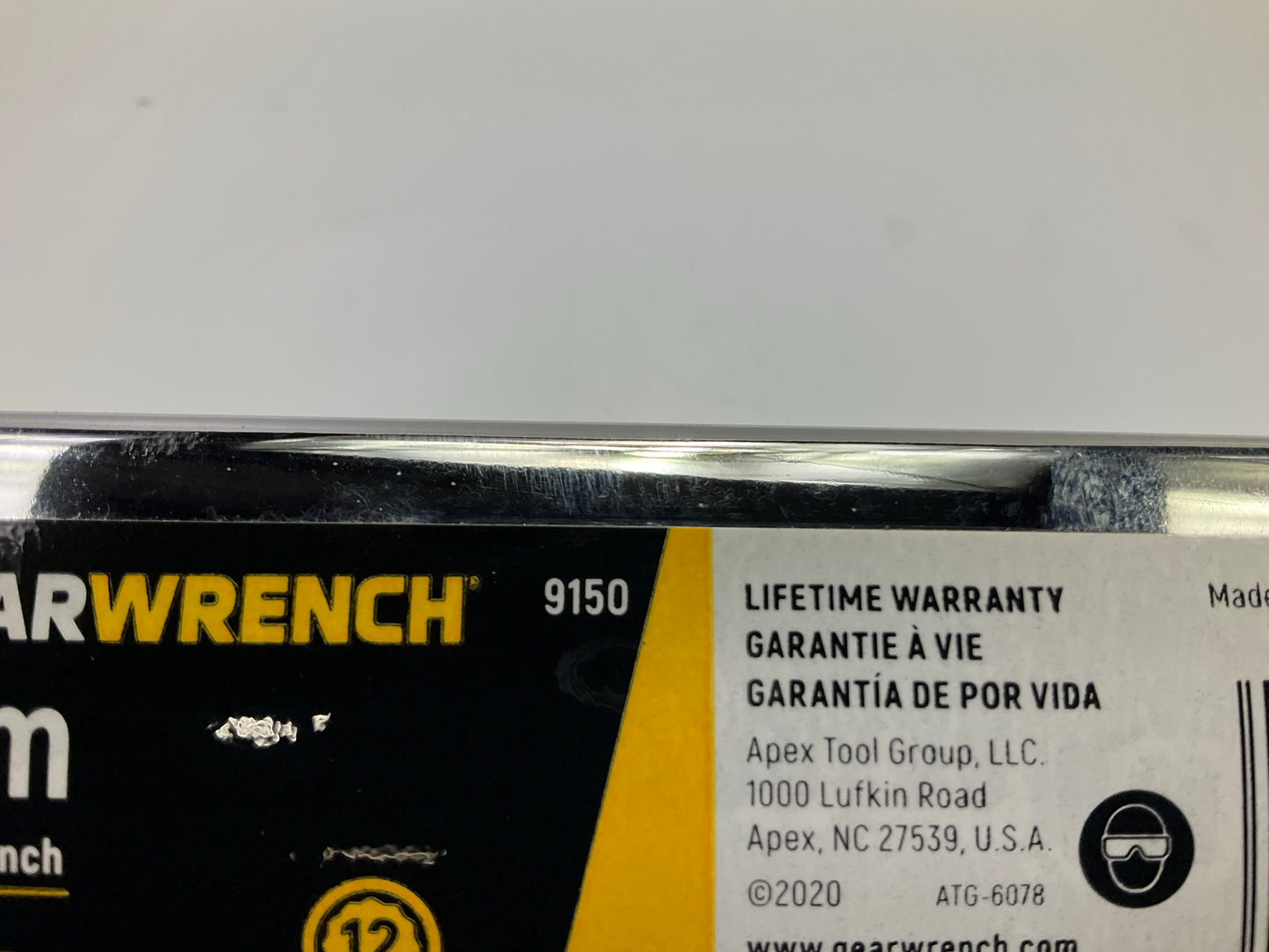 Gearwrench 9150 50mm 72-Tooth 12 Point Ratcheting Combination Wrench