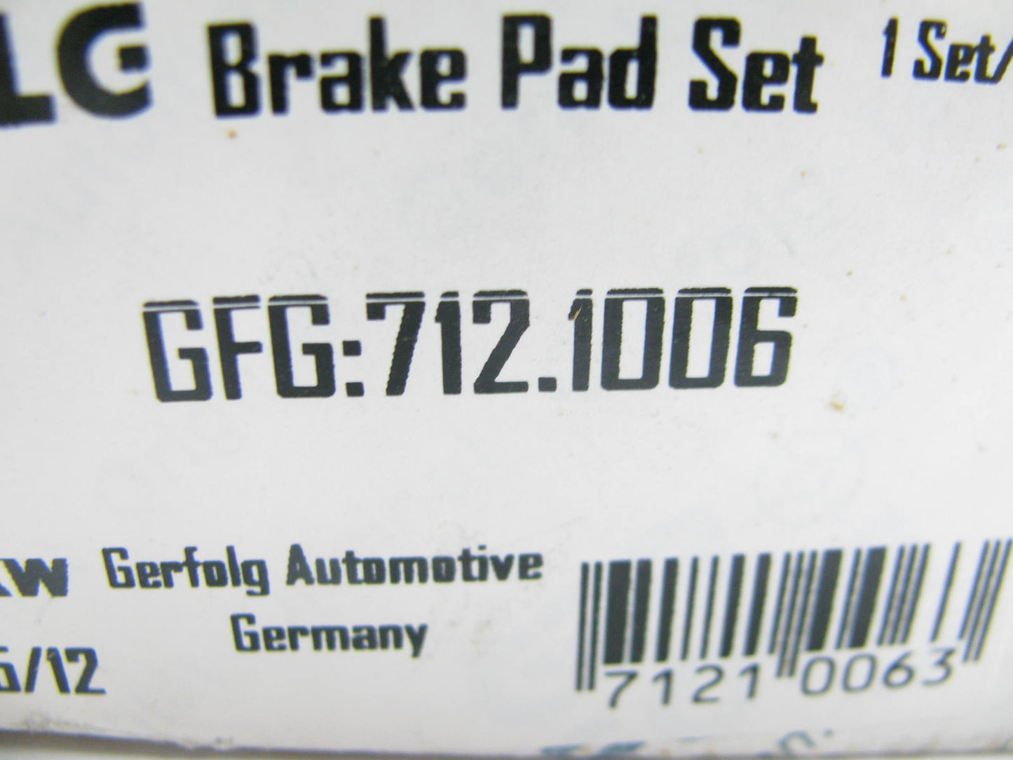 Gerfolg 712-1006 Rear Disc Brake Pads For 1992-2000 BMW 3-Series