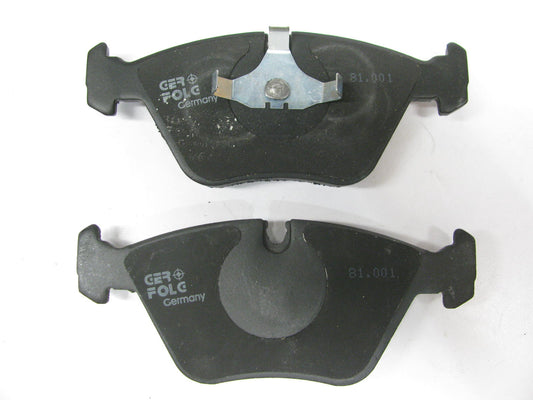 Gerfolg 810.1111 Premium Ceramic Disc Brake Pads, Front