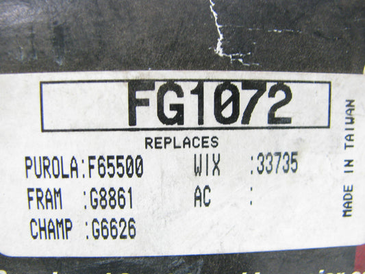 GKI FG1072 Fuel Filter Replaces G8861A 33957 F65455 G6626 GF353 BF7801