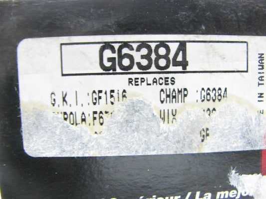 GKI GF1516 Fuel Filter Replaces G7393 G6384 33310 F67221 G6384 GF276 P551760
