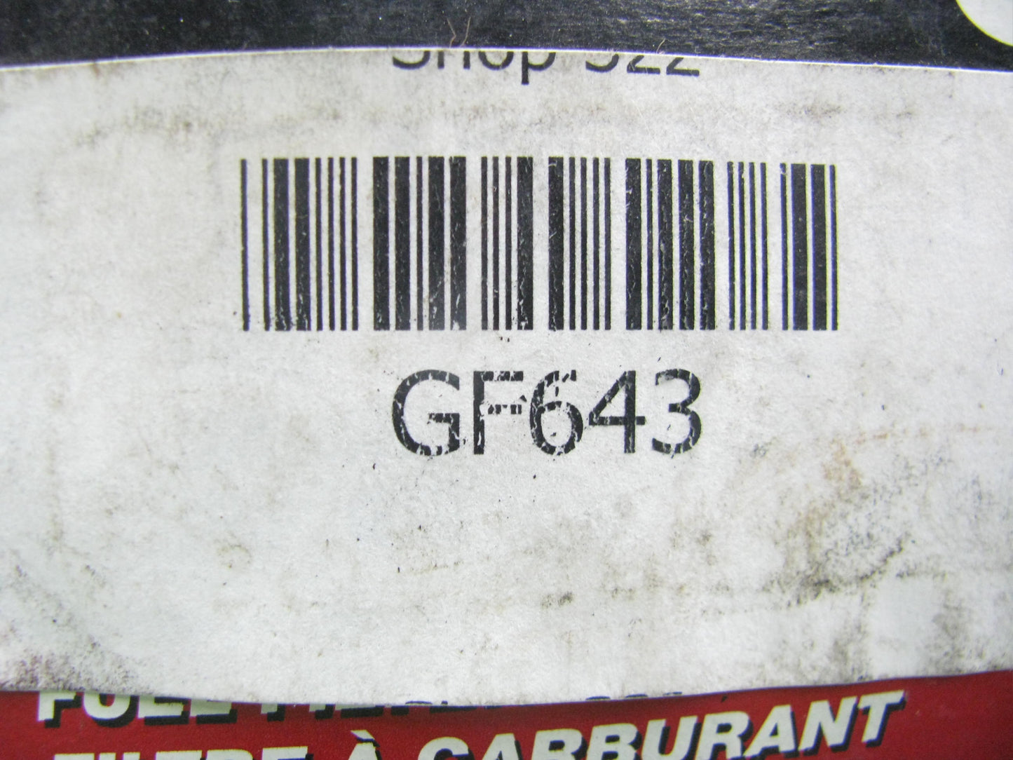 GKI GF643 Fuel Filter Replaces G3850 33882 F64711 G6367 GF247 FF5666 BF1166