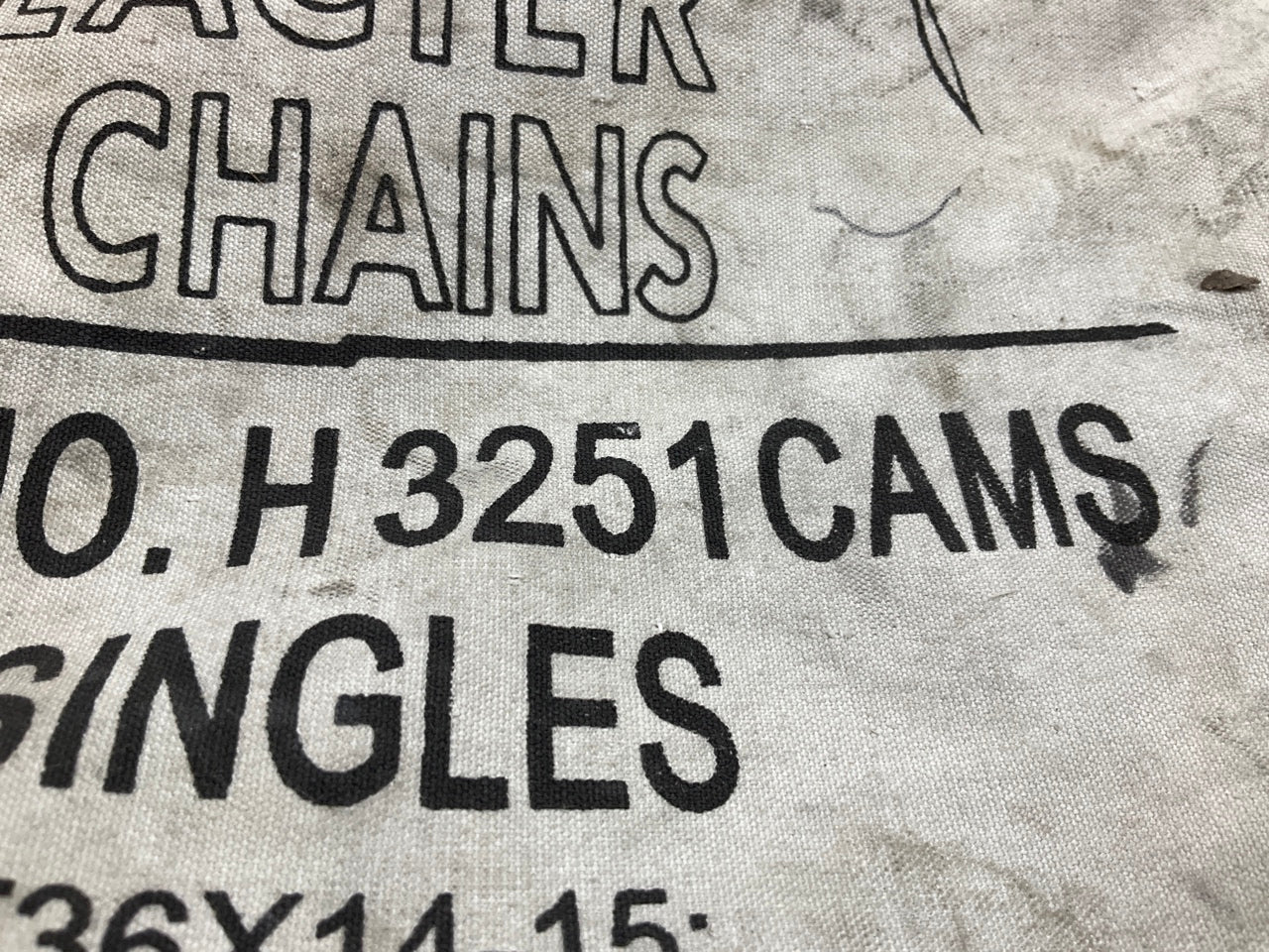 Glacier Chains H3251 CAM Tire Snow Chain 40X17-16.5, 39.5X15-16.5, 37X14.5-16.5