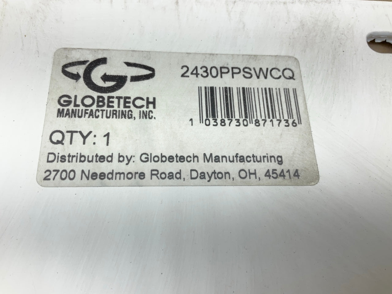 (2) Globetech 2430PPSWCQ Truck Trailer Splash Guards / Mud Flaps 24''x30''x3/16''