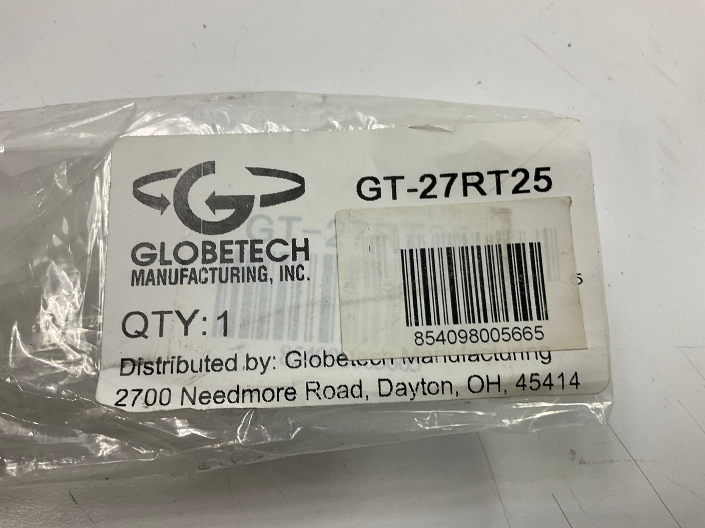 Globetech GT-27RT25 24'' X 3'' Straight Aluminum Conspicuity Plates, Pair