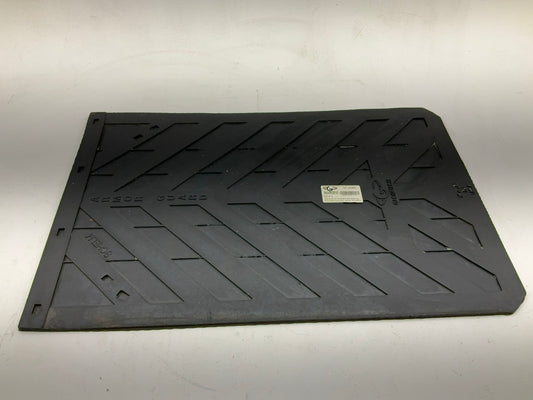 (2) Globetech GT2436C 24'' X 36'' X 1/4'' Chevron Splash Guard Mud Flaps - Black