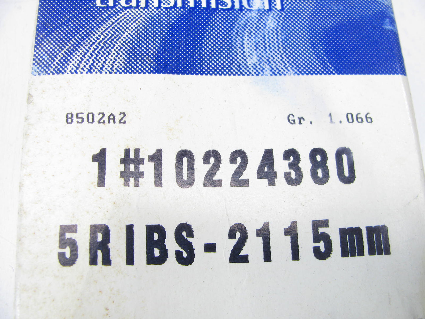 NEW - OEM GM 10224380 Engine Serpentine Belt 1991-1997 2.2L-L4