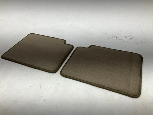 Vintage - NOS OEM GM 12365868 Rear Floor Mats Carpet Set 17''x13'', Tan Color