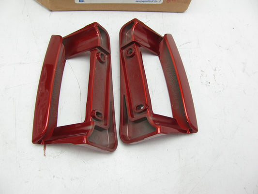 (2) GM Exterior Door Handles71u Daytona Sunset Orange For 05-13 C6 Corvette