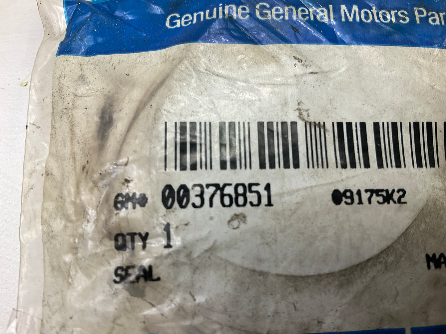 NOS OEM GM 376851 Front Axle Spindle Seal
