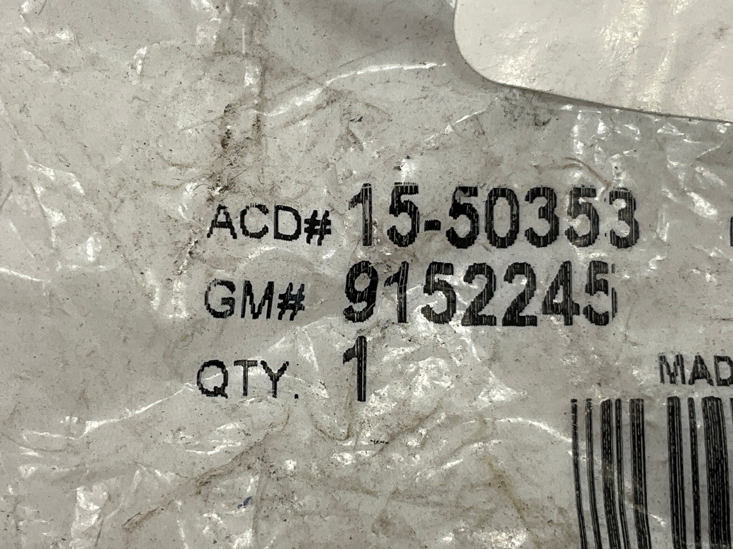 NEW - OEM GM 9152245 Ambient Air Temperature Sensor