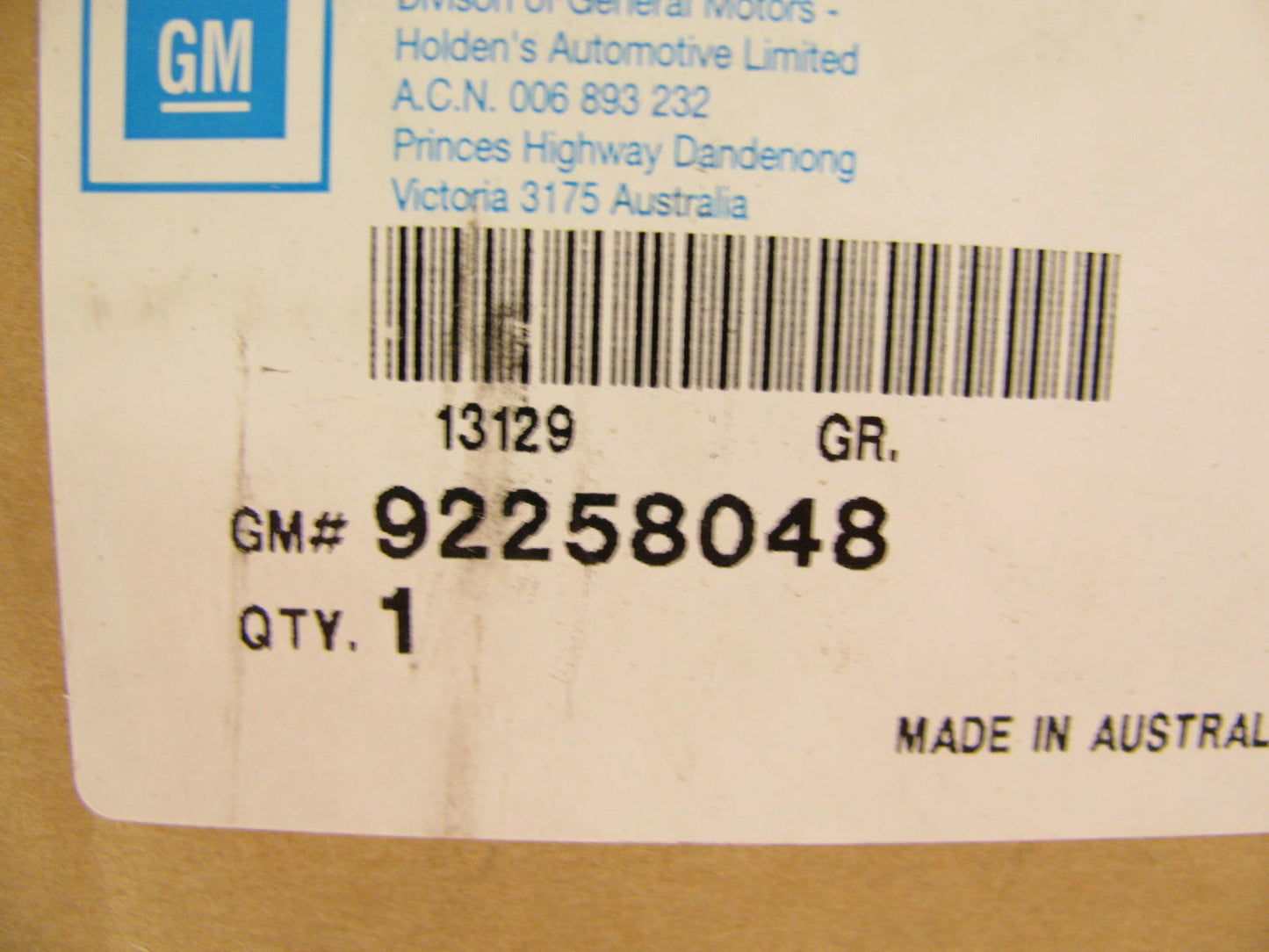 NEW GENUINE OEM GM 92258048 Blower Motor W/ Housing 11-13 Chevy Caprice POLICE
