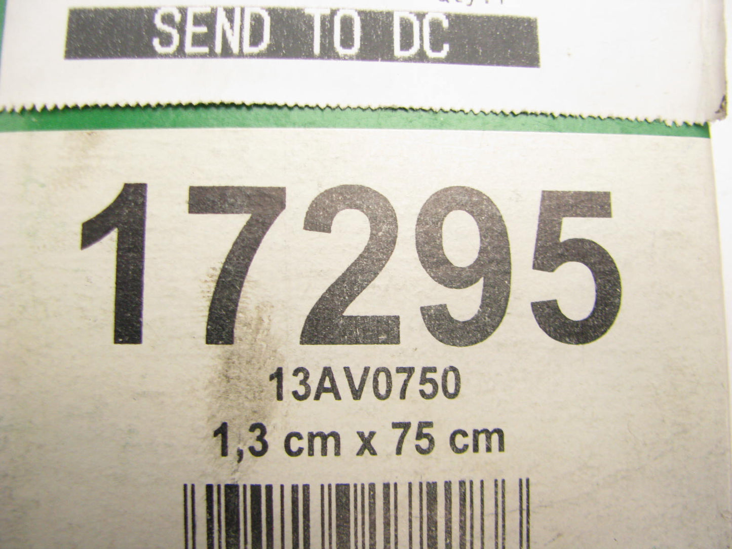 Goodyear 17295 Accessory Drive Belt - 0.53'' X 29.50'' - 36 Degree