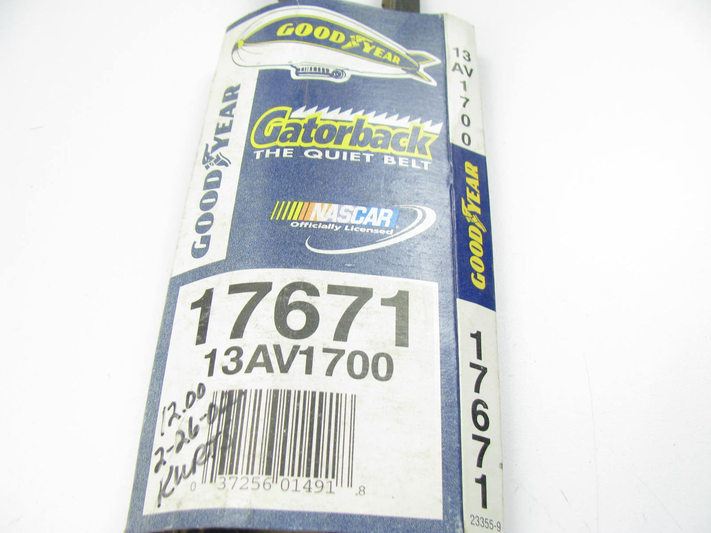 Goodyear 17671 Accessory Drive Belt - 0.53'' X 67.25'' - 36 Degree
