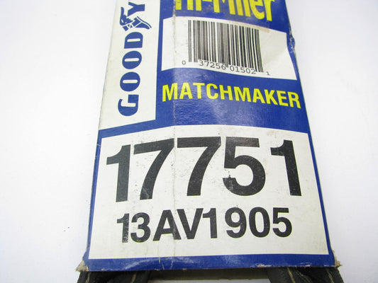 Goodyear 17751 Accessory Drive Belt - 0.53'' X 75.75 - 36 Degree