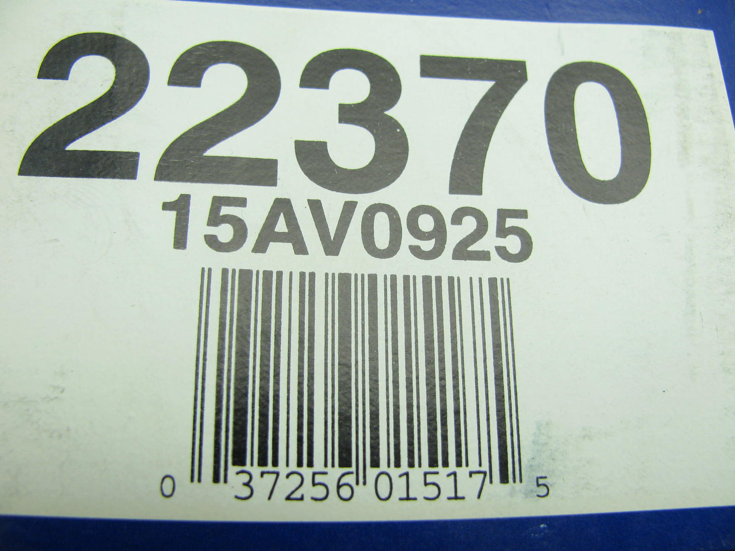 Goodyear 22370 Accessory Drive Belt - 0.69'' X 37.00'' - 38 Degree