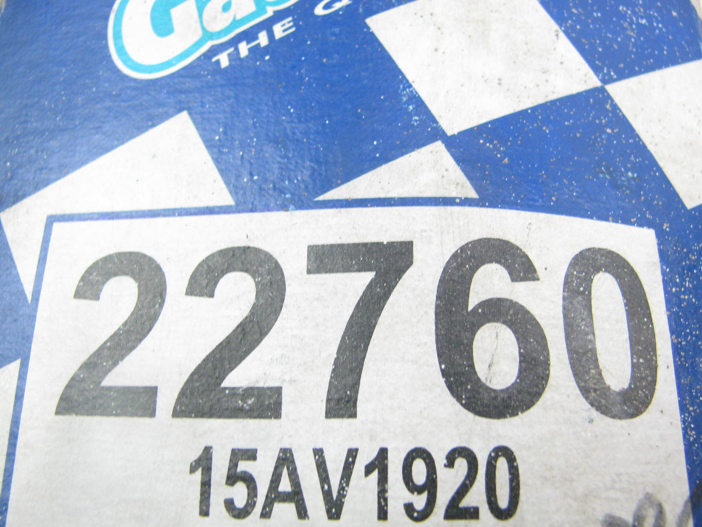 Goodyear 22760 Accessory Drive Belt - 0.69'' X 76.00'' - 38 Degree