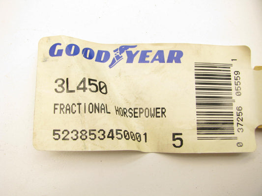 Goodyear 3L450 Power Equipment Accessory Drive Belt - 3/8'' X 45''