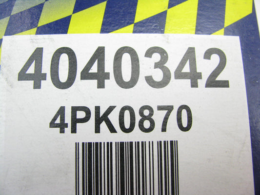Goodyear 4040342 Serpentine Belt - 0.545'' X 34.2'' - 4 Ribs