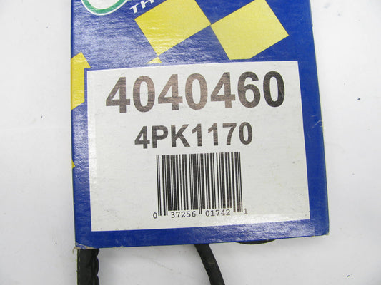 New Goodyear 4040460 Engine Drive Serpentine Belt 4PK1170