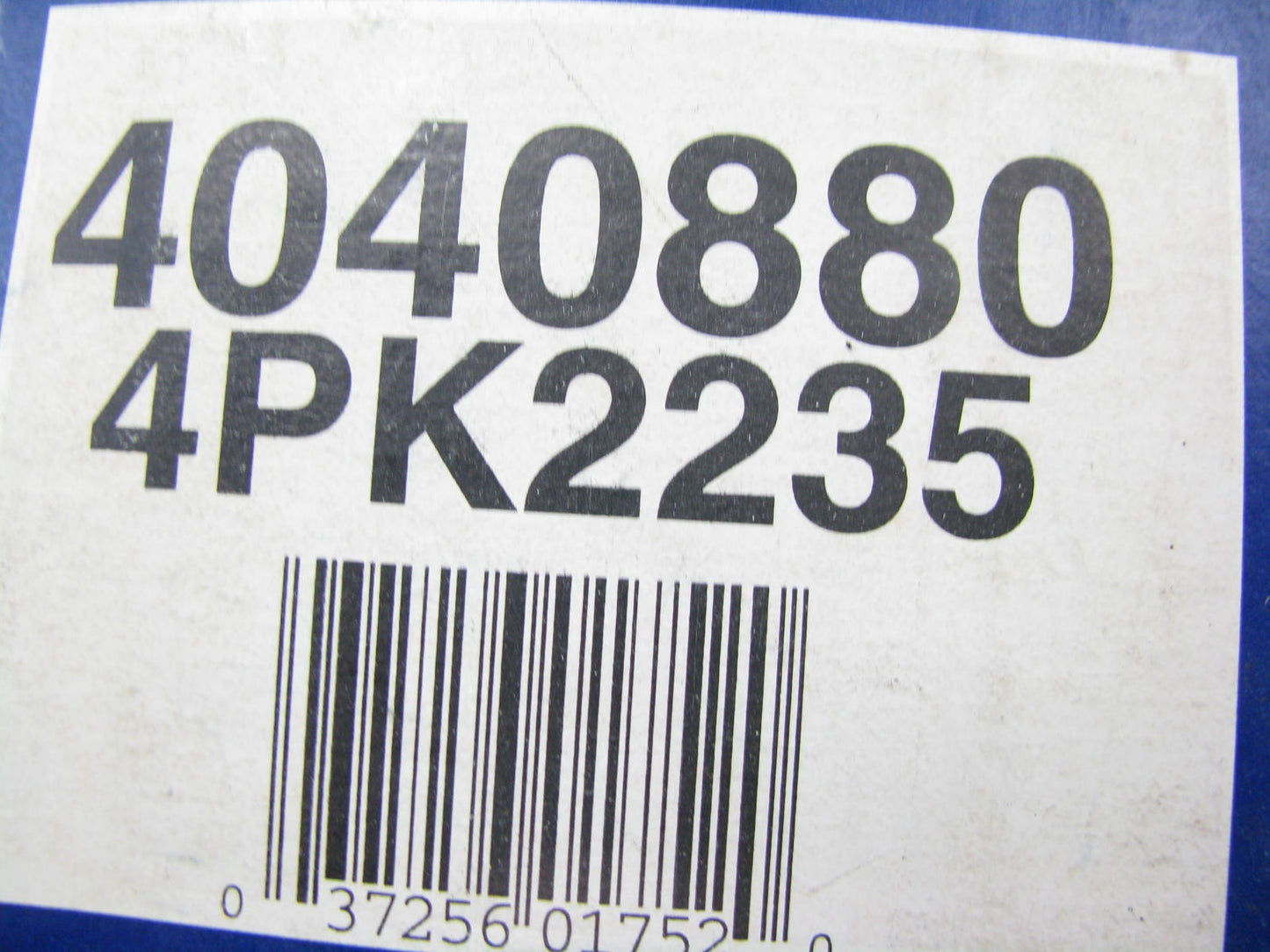 Goodyear 4040880 Serpentine Belt - 0.56'' X 88.50'' - 4 Ribs